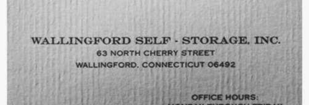 Wallingford Self-Storage Inc