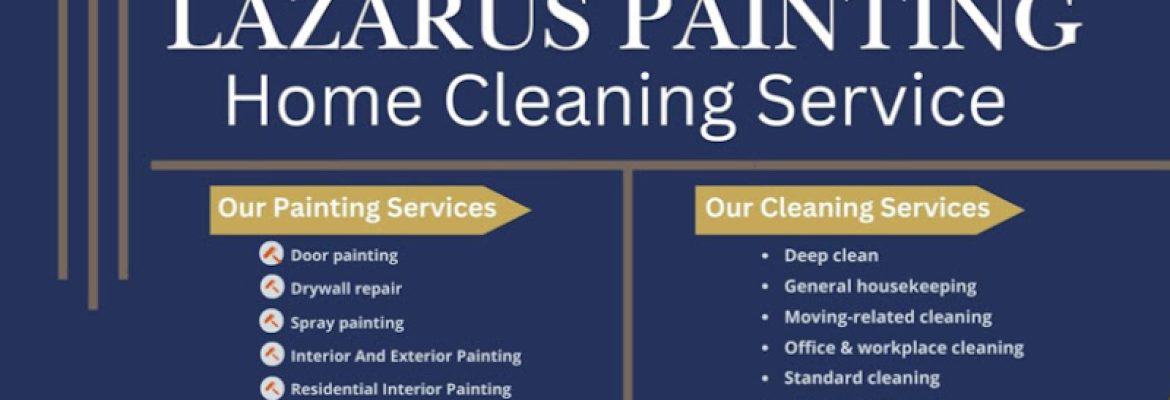 Lazarus Painting and Cleaning