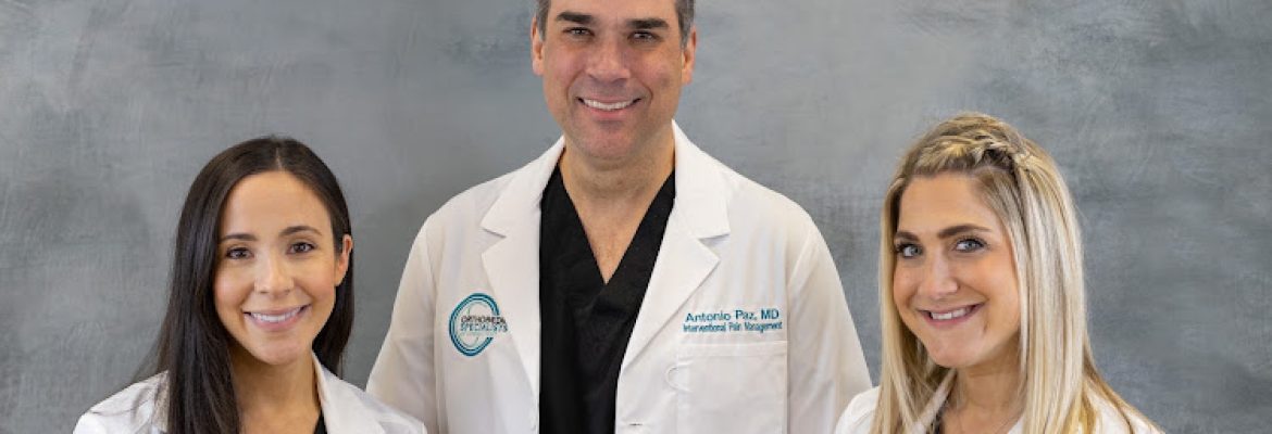 Antonio Paz, MD – Orthopaedic Specialists of Connecticut