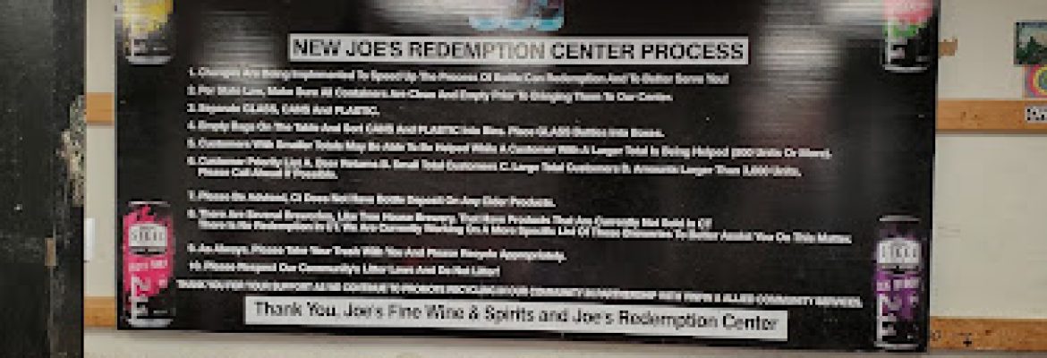 Joe’s Redemption Center