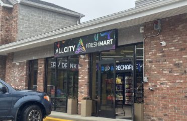 city Fresh mart , Exxon gas station