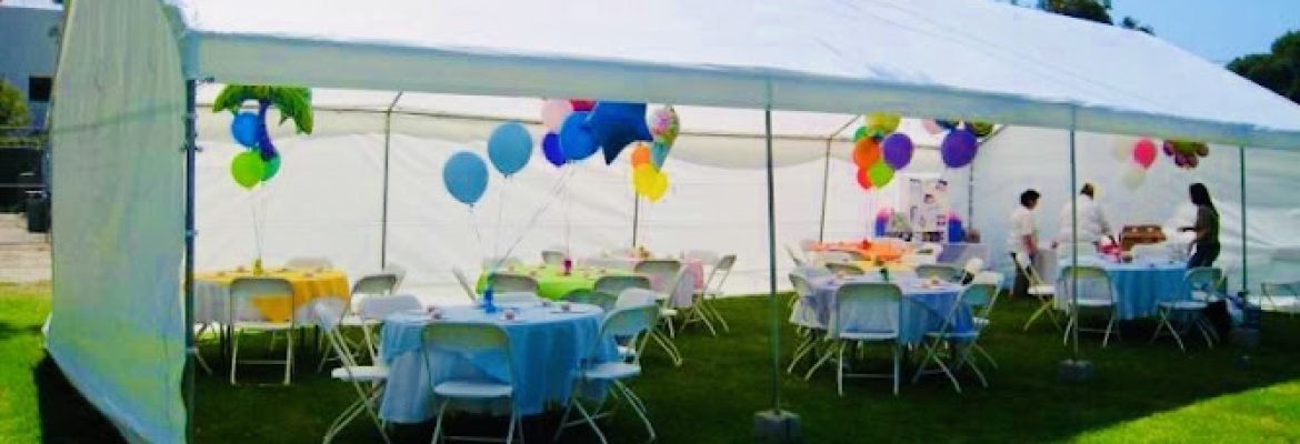 Bounce House Tent Party @ Water Slide Rentals