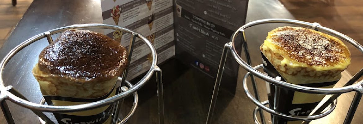 T-Swirl crêpe