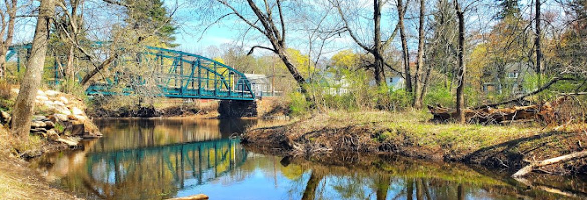 Hop Brook Landing at the Flower Bridge