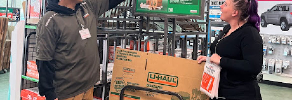 Moving Supplies at U-Haul