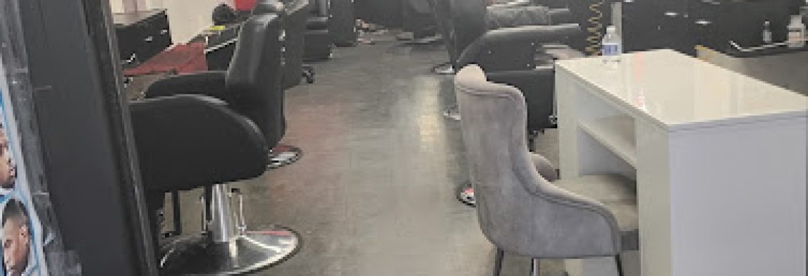 beauty and nail salon and barbershop