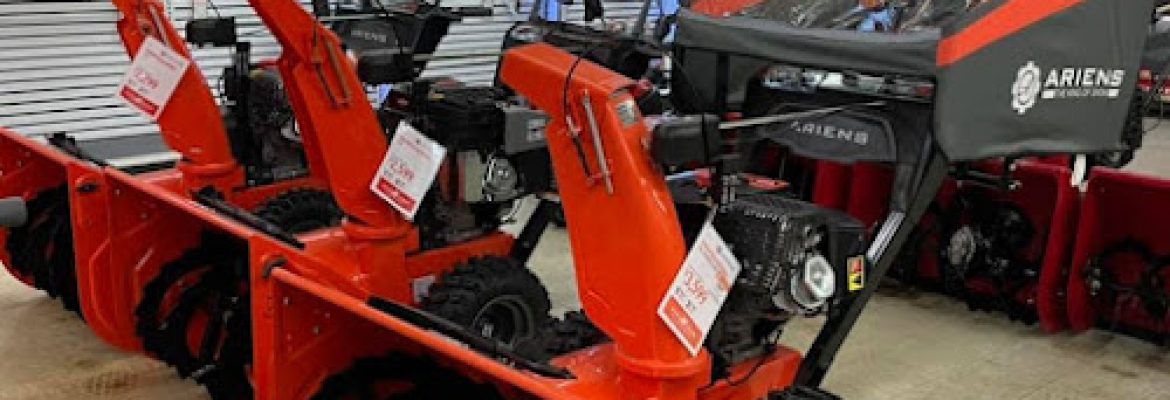 Ellington Agway Outdoor Power Equipment Department