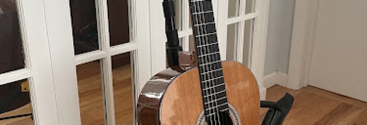 Blue Myst Guitar and Amp