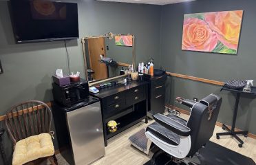 Gothic Green Salon Barbershop