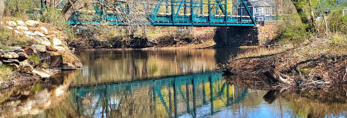 Hop Brook Landing at the Flower Bridge