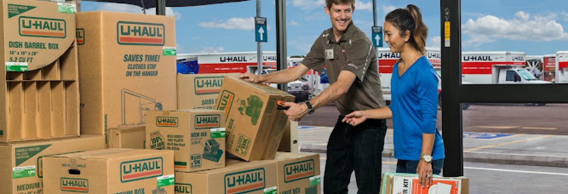 Moving Supplies at U-Haul