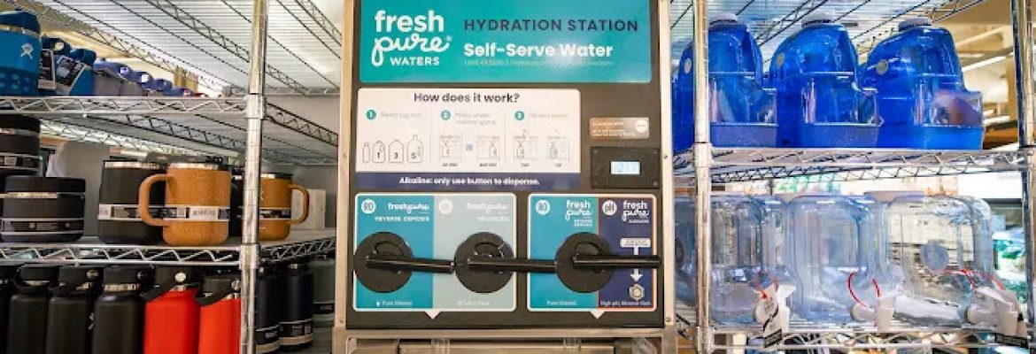 FreshPure Waters – Whole Foods- Stamford Water Refill Station