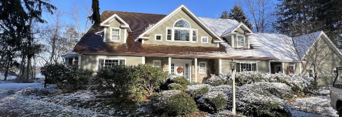 Wood & Wood Seamless Gutters