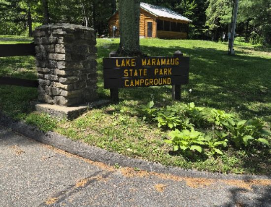 Lake Waramaug State Park Campground