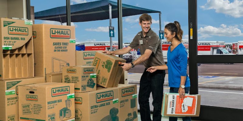 Moving Supplies at U-Haul