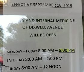 Family and Internal Medicine of Dixwell Avenue