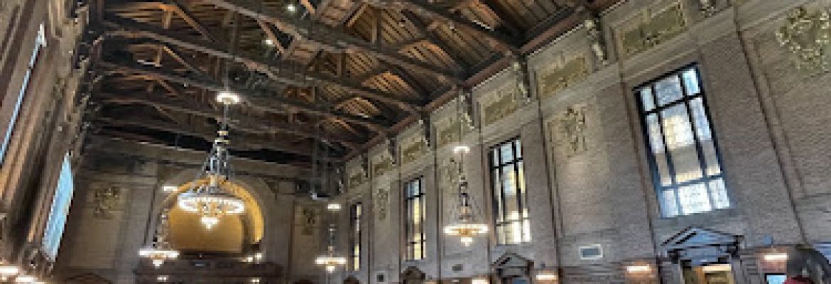 Yale University Commons Dining Hall