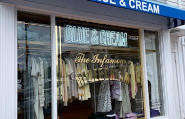 Blue & Cream