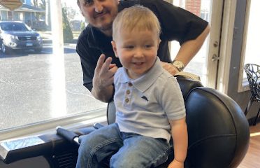 Father and Son Barber Shop